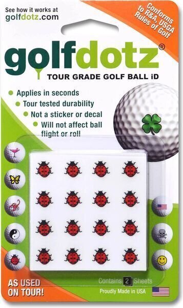 Accesorios de golf Golf Dotz Ladybug