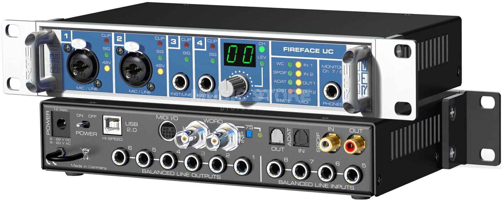 USB audio prevodník - zvuková karta RME Fireface UC
