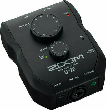 USB audio prevodník - zvuková karta Zoom U-22 - 1