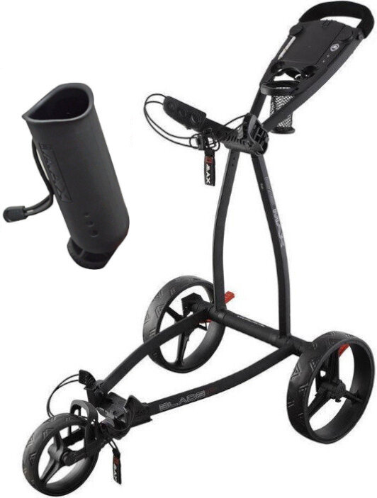 Handmatige golftrolley Big Max Blade IP SET Phantom/Black Handmatige golftrolley