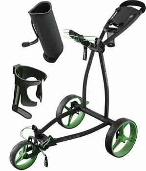 Manuálny golfový vozík Big Max Blade IP Deluxe SET Phantom/Lime Manuálny golfový vozík - 1