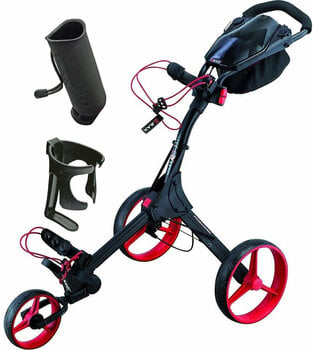 Ručna kolica za golf Big Max IQ+ Deluxe SET Black/Red/Black Ručna kolica za golf - 1