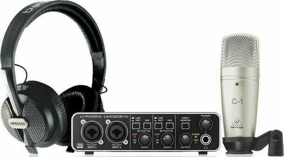 USB audio převodník - zvuková karta Behringer U-Phoria Studio PRO - 1