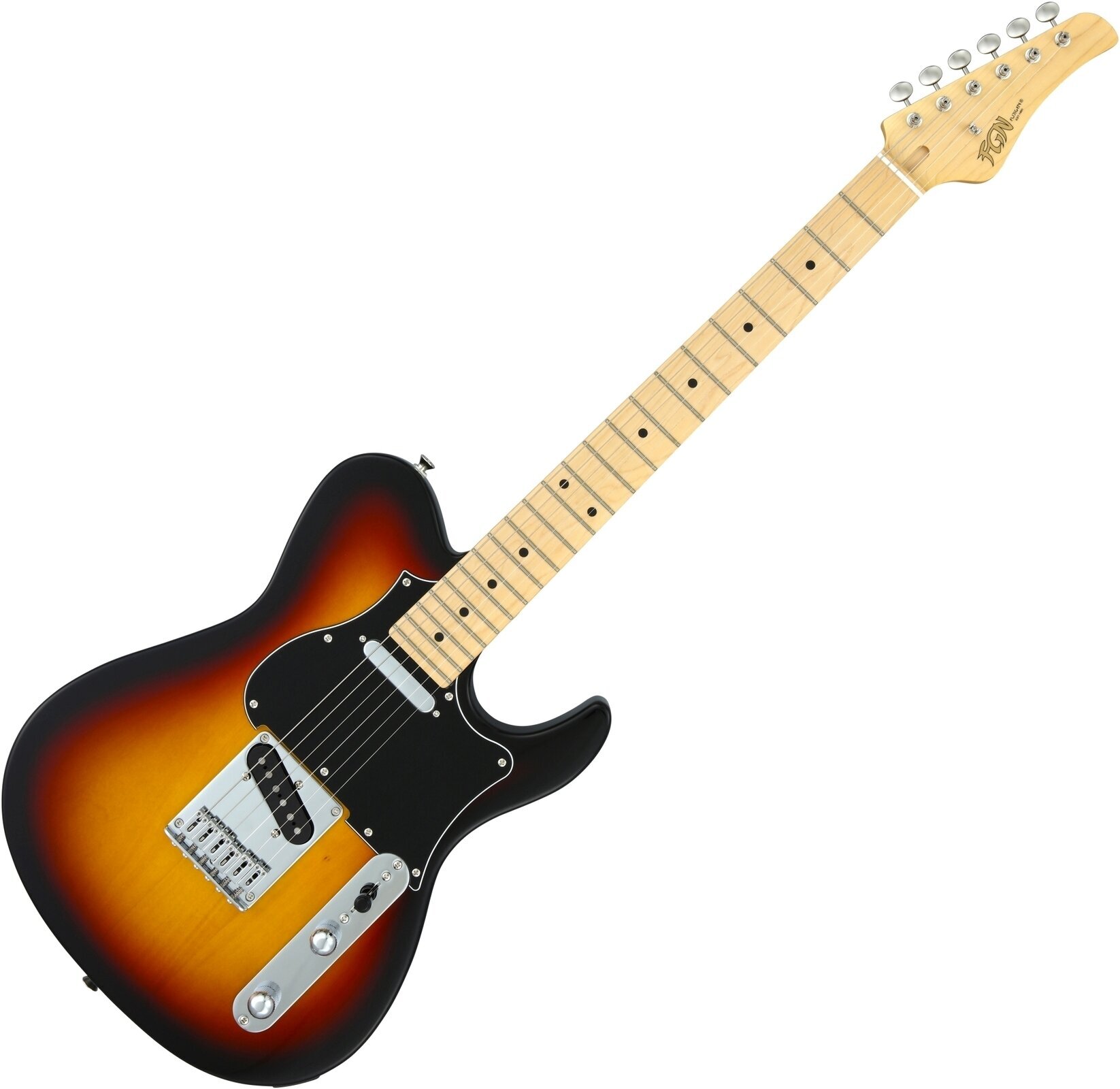 Guitarra elétrica FGN Boundary Iliad MN 3-Tone Sunburst