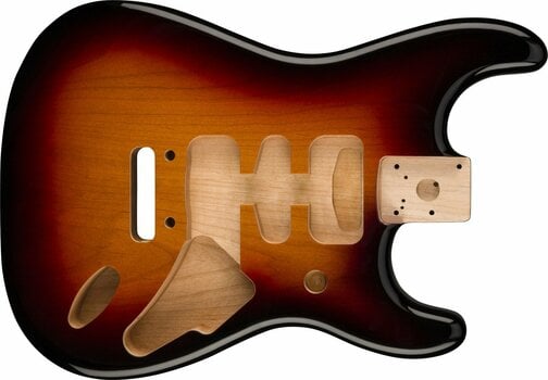 Guitar Body Fender Deluxe Series Stratocaster HSH 3-Color Sunburst - 1
