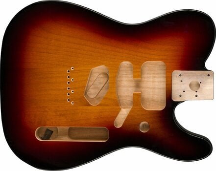 Corpo da guitarra Fender Deluxe Series Telecaster SSH Sunburst - 1