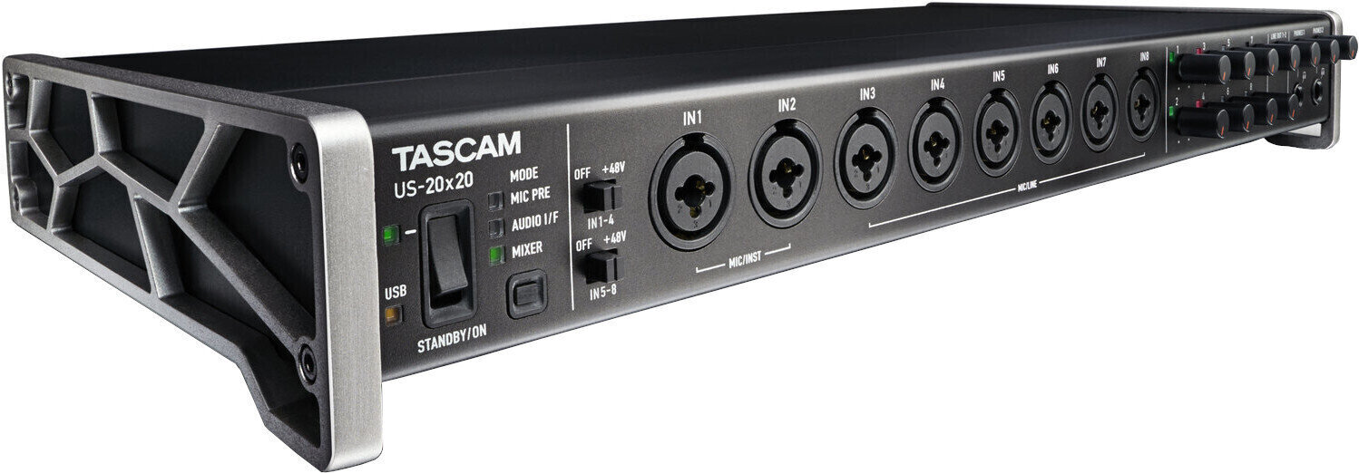 USB аудио интерфейс Tascam US-20X20