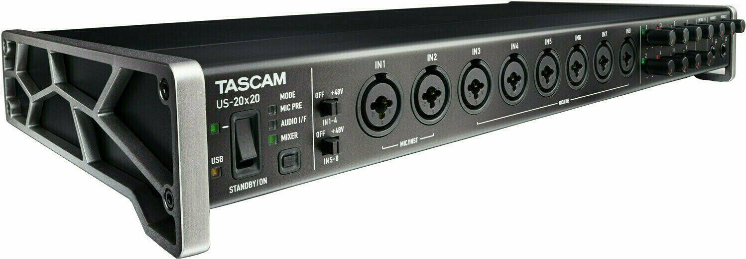 Tascam US-20X20 USB-ljudgränssnitt Muziker
