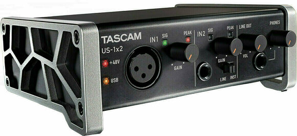 Interface áudio USB Tascam US-1X2 - 1