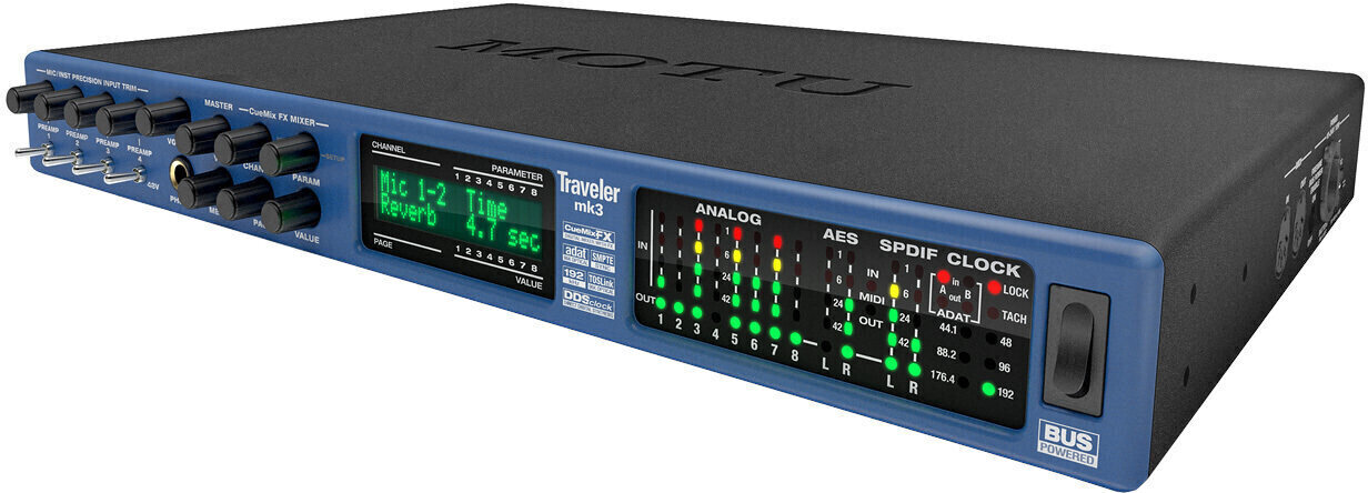 FireWire Audio Interface Motu Traveler-mk3 FireWire