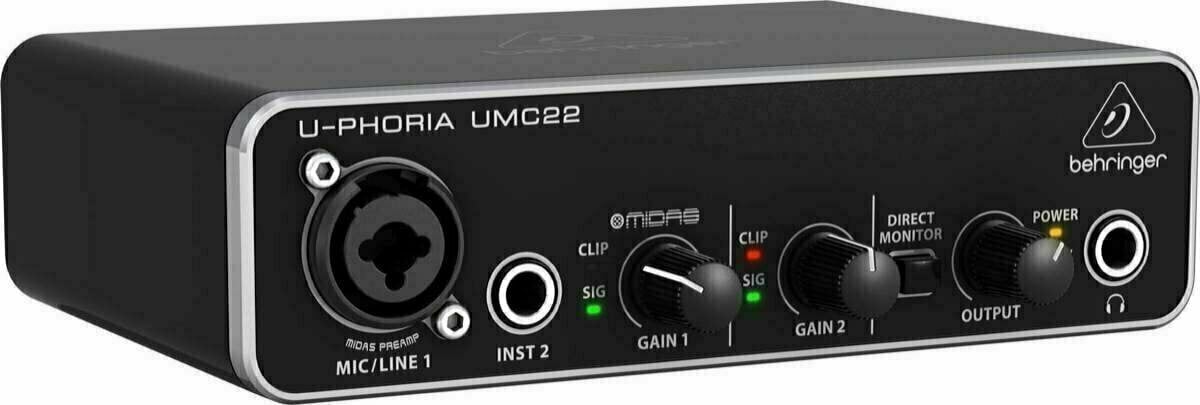 Behringer UMC22 U-Phoria Interfață audio USB - Muziker