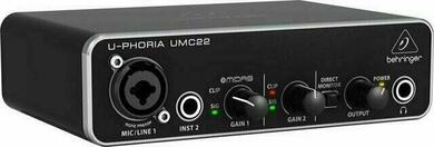 Behringer UMC22 U-Phoria Interface audio USB (Juste déballé)