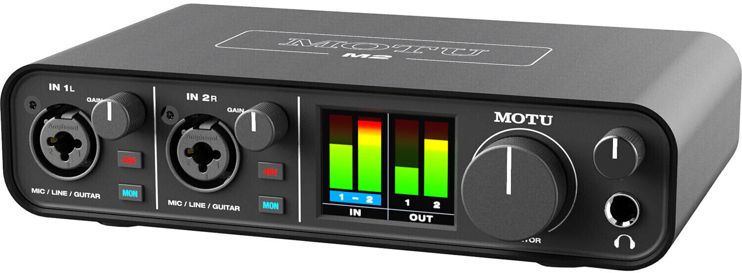 USB аудио интерфейс Motu M2 2-Channel USB C