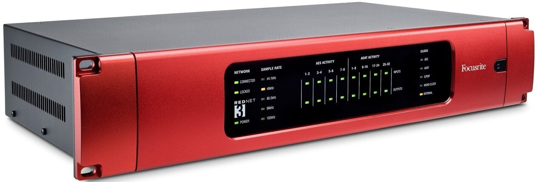 Ethernet audio prevodník - zvuková karta Focusrite REDNET3