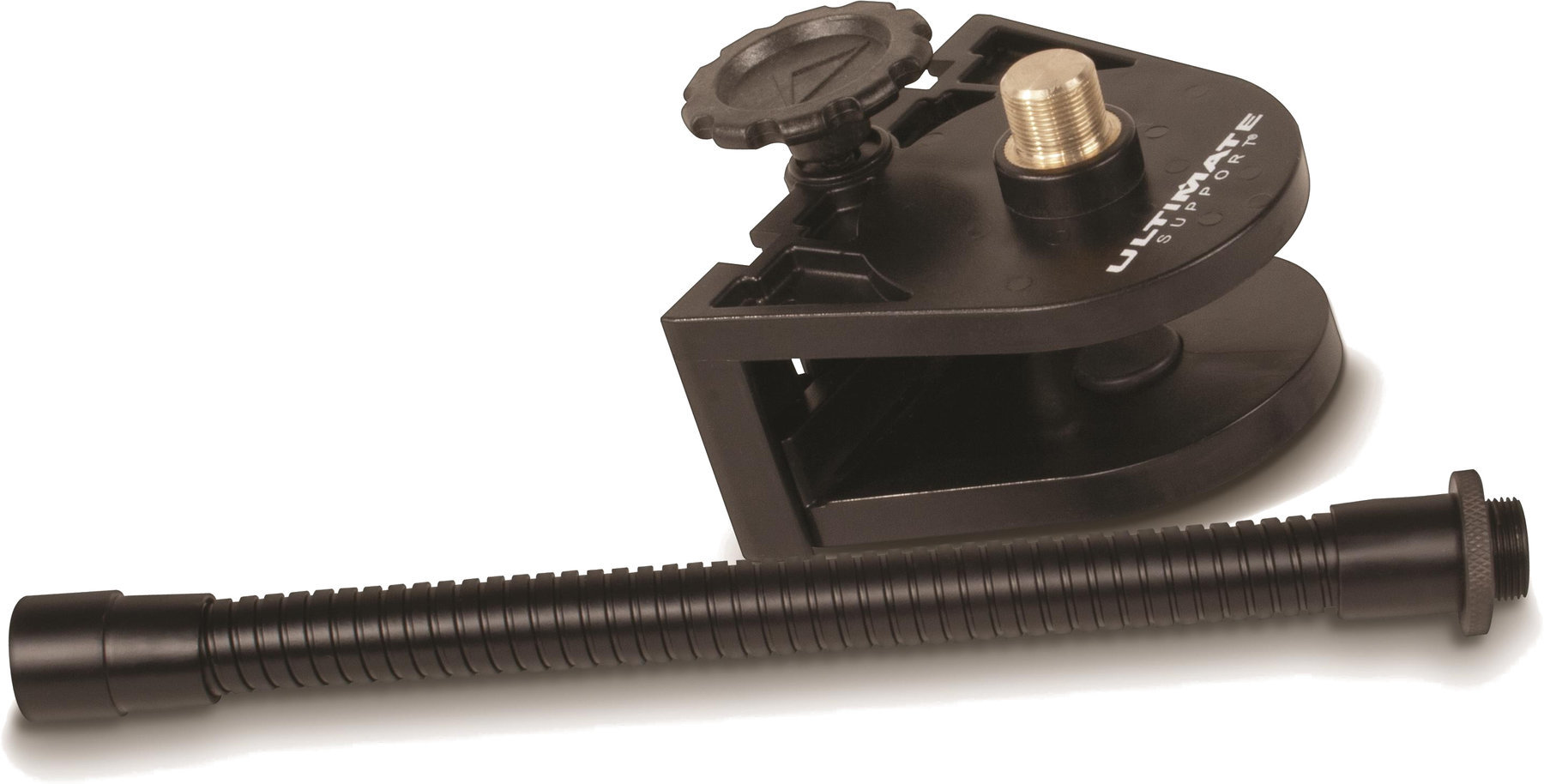 Tafelmodel microfoonstandaard Ultimate TC-100 Table Clamp and 9'' Gooseneck Adapter