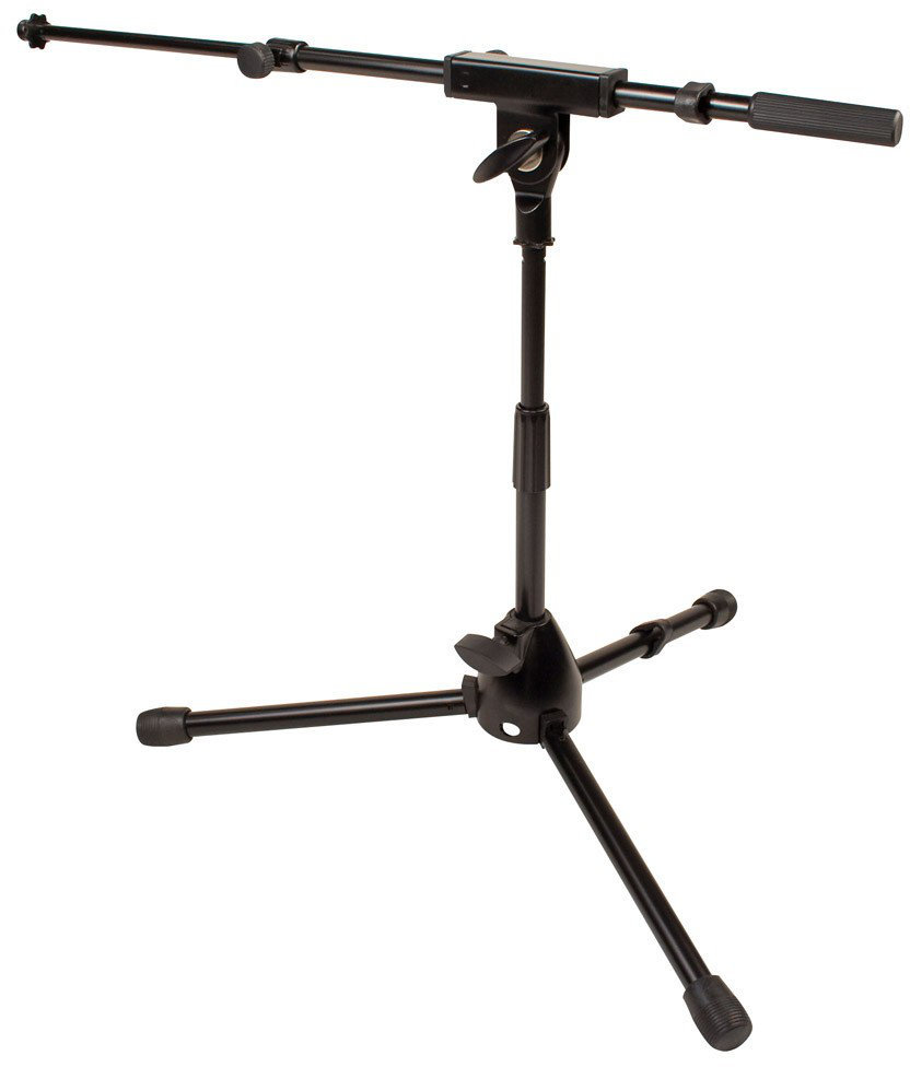 Suporte girafa para microfone Ultimate JS-MCTB50 Short Mic Stand with Telescoping Boom
