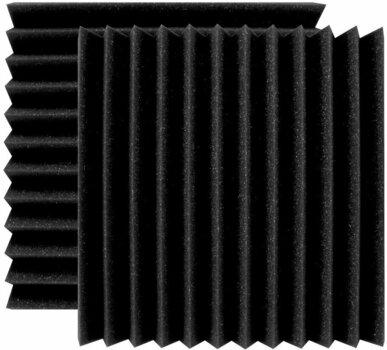 Panneau de mousse absorbant Ultimate UA-WPW-12 Wedge-Style Absorption Panel Studio Foam 2 Pack - 1