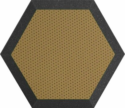 Absorpčný penový panel Ultimate UA-HX-12BR Hexagonal Foam Wall Panel 12'' Bronze/Brown Vinyl - 1