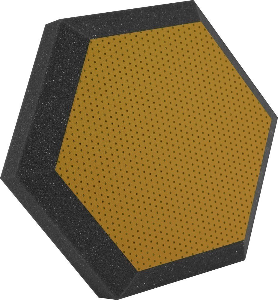 Akusztikai panel Ultimate UA-HX-12KW Hexagonal Foam Wall Panel 12'' Butterscotch Vinyl