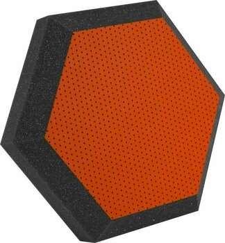 Akusztikai panel Ultimate UA-HX-12OR Hexagonal Foam Wall Panel 12'' Orange Vinyl - 1