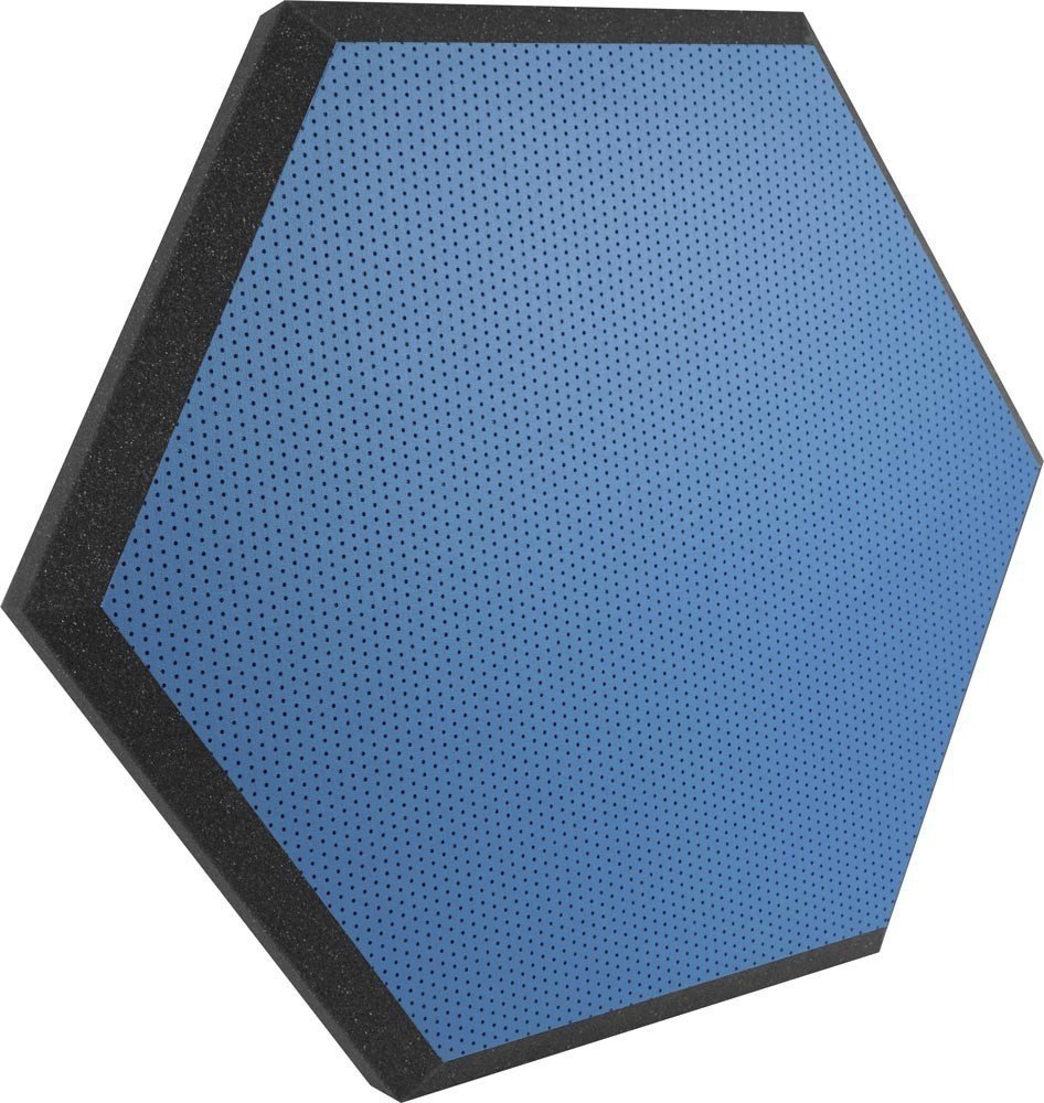 Absorptiepaneel schuim Ultimate UA-HX-24BL Hexagonal Foam Wall Panel 24'' Blue Vinyl