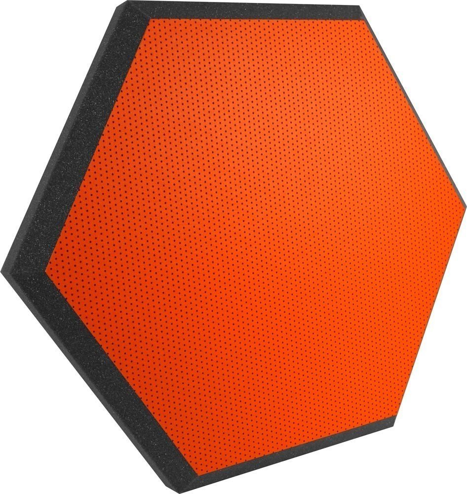 Akusztikai panel Ultimate UA-HX-24OR Hexagonal Foam Wall Panel 24'' Orange Vinyl