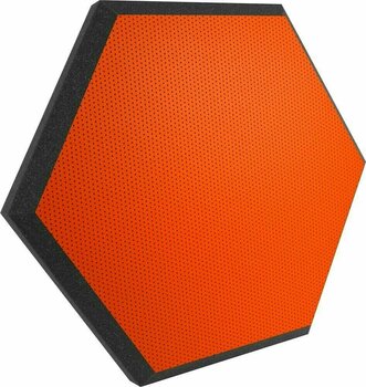 Akusztikai panel Ultimate UA-HX-24OR Hexagonal Foam Wall Panel 24'' Orange Vinyl - 1