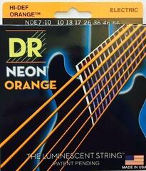 Saiten für E-Gitarre DR Strings Neon Hi-Def NOE7-10 Saiten für E-Gitarre