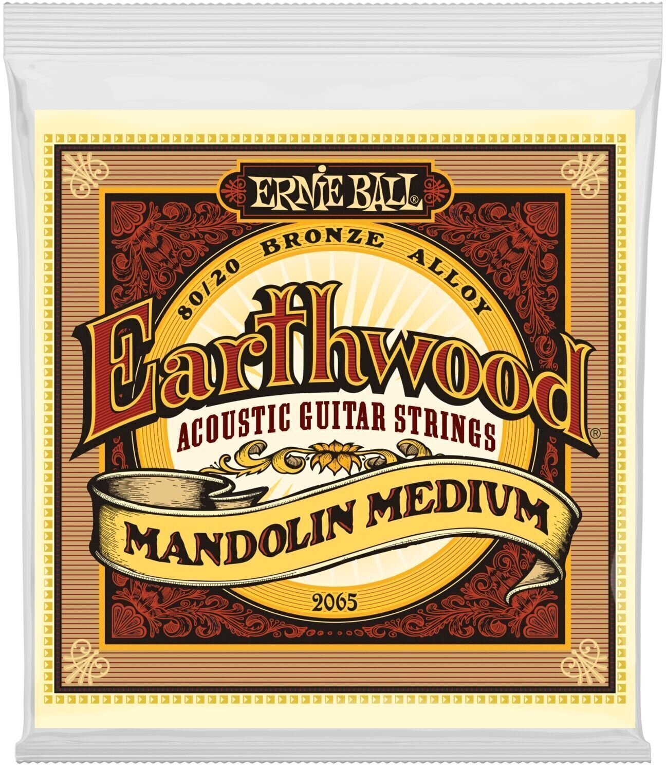 Struny pro mandolínu Ernie Ball 2065 Earthwood Mandolin