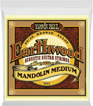 Mandoline Strings Ernie Ball 2065 Earthwood Mandolin - 1