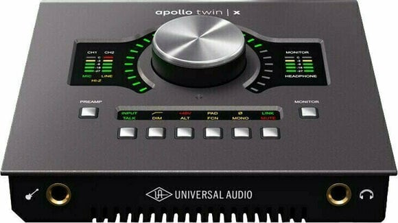 Thunderbolt audio převodník - zvuková karta Universal Audio Apollo Twin X Quad - 1