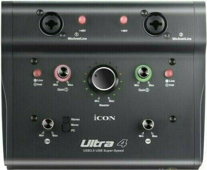 USB audio převodník - zvuková karta iCON Ultra 4 ProDrive III - 1