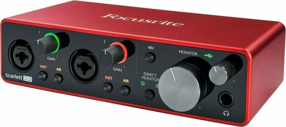 USB-audio-interface - geluidskaart Focusrite Scarlett 2i2 3rd Generation - 1