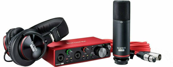 USB audio prevodník - zvuková karta Focusrite Scarlett 2i2 Studio 3rd Generation - 1