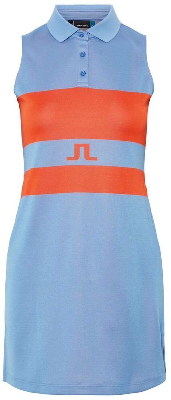 Nederdel / kjole J.Lindeberg Cina Tx Jaquard Dress Lake Blue M