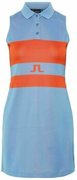 Jupe robe J.Lindeberg Cina Tx Jaquard Dress Lake Blue M - 1