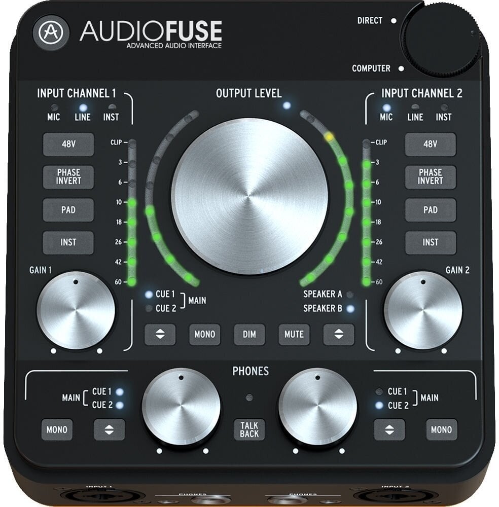USB-audio-interface - geluidskaart Arturia AudioFuse Rev2 (Zo goed als nieuw)