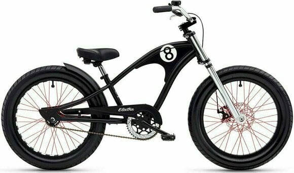 Bicicleta para crianças Electra Straight 8 Matte Black 20" Bicicleta para crianças - 1