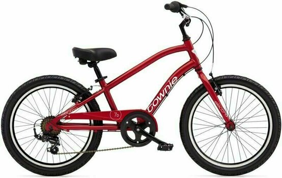 Kinderfiets Electra Townie 7D Electric Red 20" Kinderfiets - 1