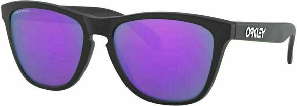 Életmód szemüveg Oakley Frogskins 9013H655 Matte Black/Prizm Violet Életmód szemüveg - 1