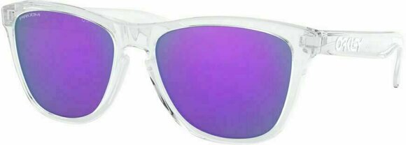 Lifestyle cлънчеви очила Oakley Frogskins 9013H755 Polished Clear/Prizm Violet M Lifestyle cлънчеви очила - 1