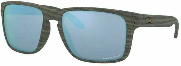 Lifestyle Glasses Oakley Holbrook XL 94171959 Woodgrain/Prizm Deep H2O Polarized XL Lifestyle Glasses - 1