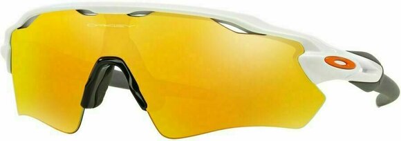 Cyklistické brýle Oakley Radar EV Path 92081638 Polished White/Fire Iridium Cyklistické brýle - 1