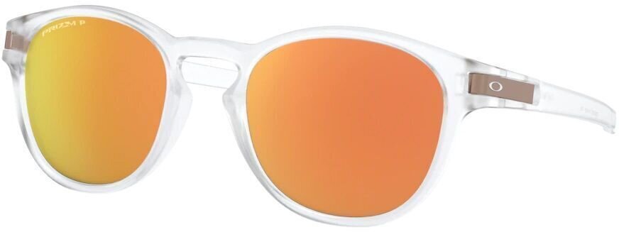 Lifestyle cлънчеви очила Oakley Latch 92655253 Matte Clear/Prizm Rose Gold Polarized M Lifestyle cлънчеви очила