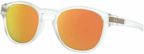 Lifestyle brýle Oakley Latch 92655253 Matte Clear/Prizm Rose Gold Polarized M Lifestyle brýle - 1