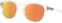 Lunettes de vue Oakley Latch 92655253 Matte Clear/Prizm Rose Gold Polarized M Lunettes de vue