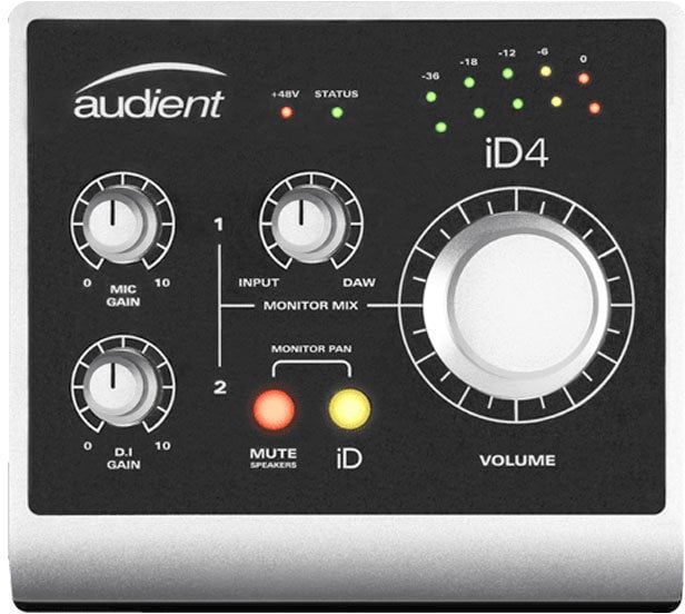 USB audio prevodník - zvuková karta Audient iD4