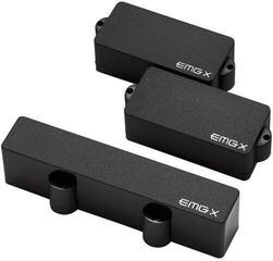 Baskytarový snímač EMG PJX Set Black Baskytarový snímač