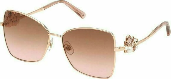 Lifestyle cлънчеви очила Swarovski SK0277 33F 57 Gold/Gradient Brown M Lifestyle cлънчеви очила - 1