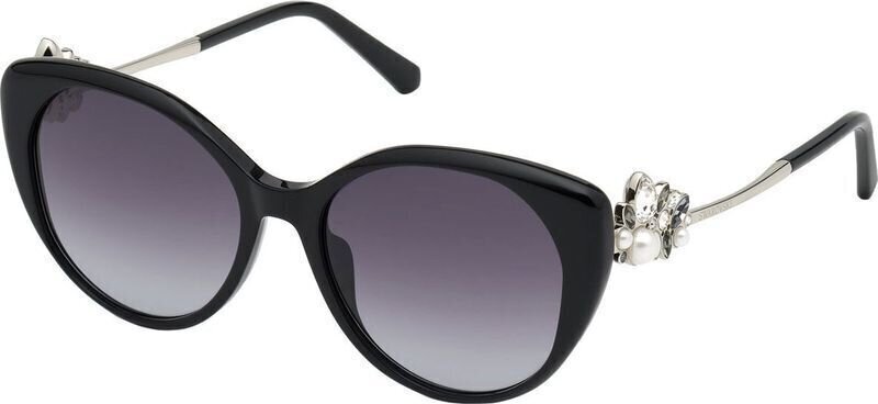 Lifestyle cлънчеви очила Swarovski SK0279 01B 54 Shiny Black/Gradient Smoke M Lifestyle cлънчеви очила